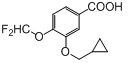 3-環(huán)丙甲氧基-4-二氟甲氧基苯甲酸